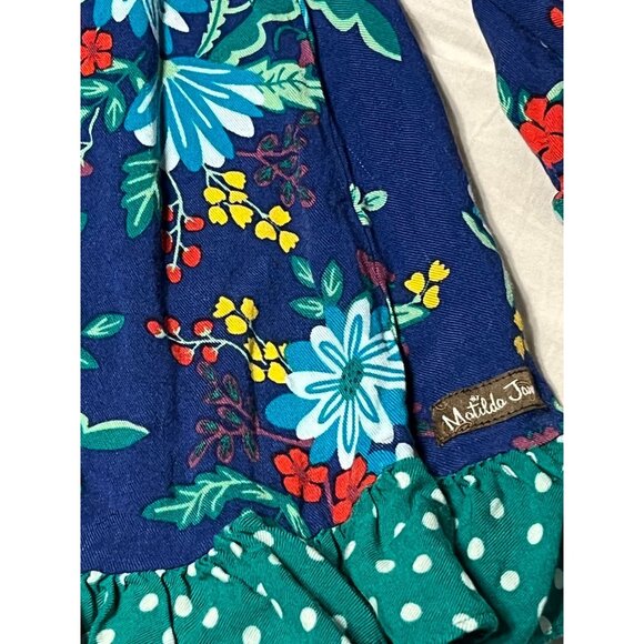Matilda Jane Bright & Merry Dress Girls Size 4 gently used condition Clean smoke - Picture 6 of 6